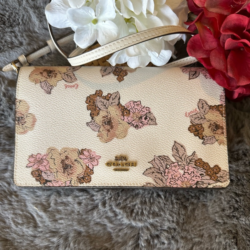Coach cross body purse